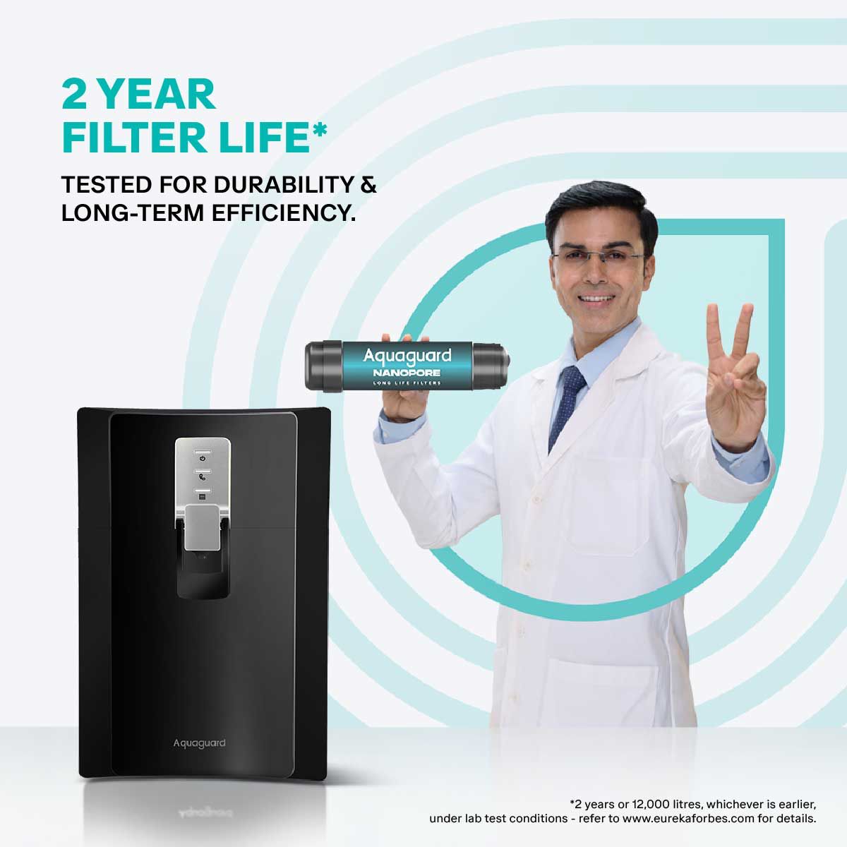 Aquaguard 2 Year Filter Life